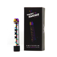Twist 'n Smoke Twisted Glass Blunt Rainbow Amsterdam Special Edition