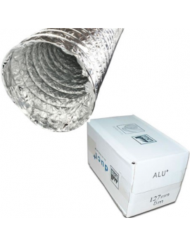 Gaine ALU+  127MM plaqué aluminium 5 mètres  PURE FACTORY