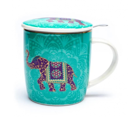 Infuseur à thé Mug Elephant Indien